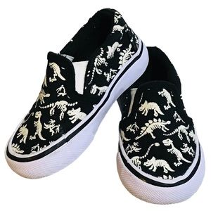 Tommy Bahama Infant Toddler Glow In The Dark Dinosaur Slip On Shoes Size 5